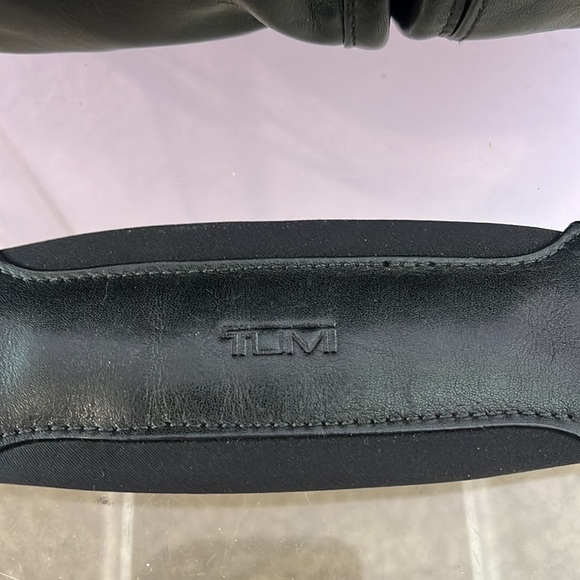 TUMI Alpha Leather Compact Laptop Briefcase Style 96114DH - Picture 4 of 15